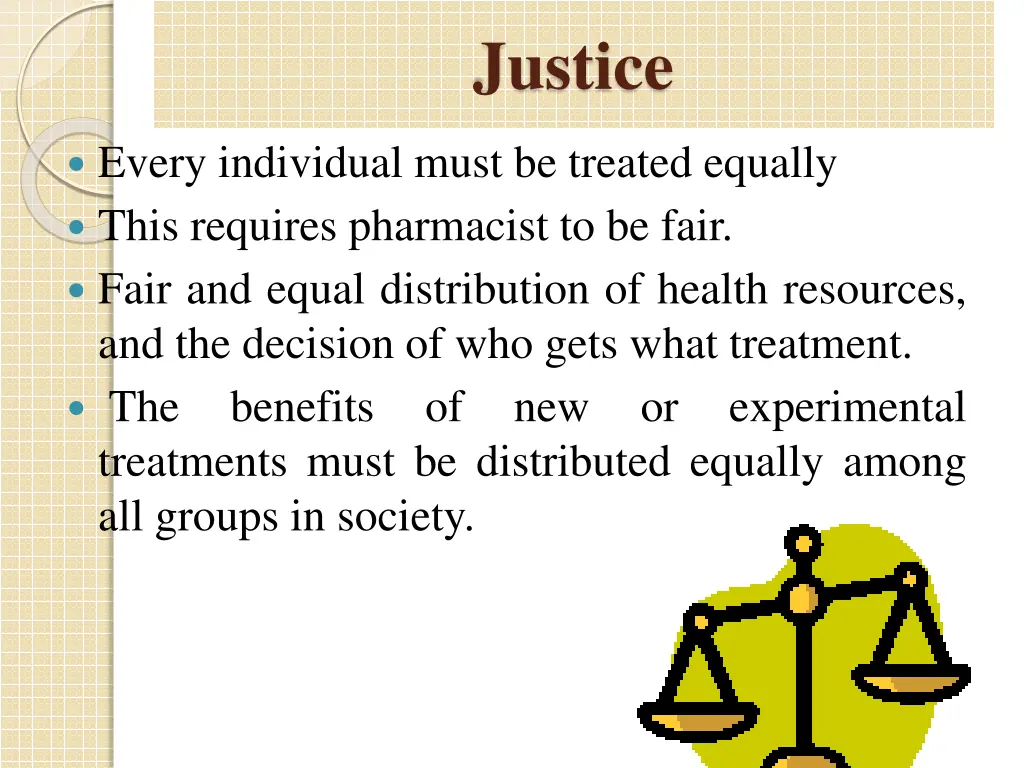 justice