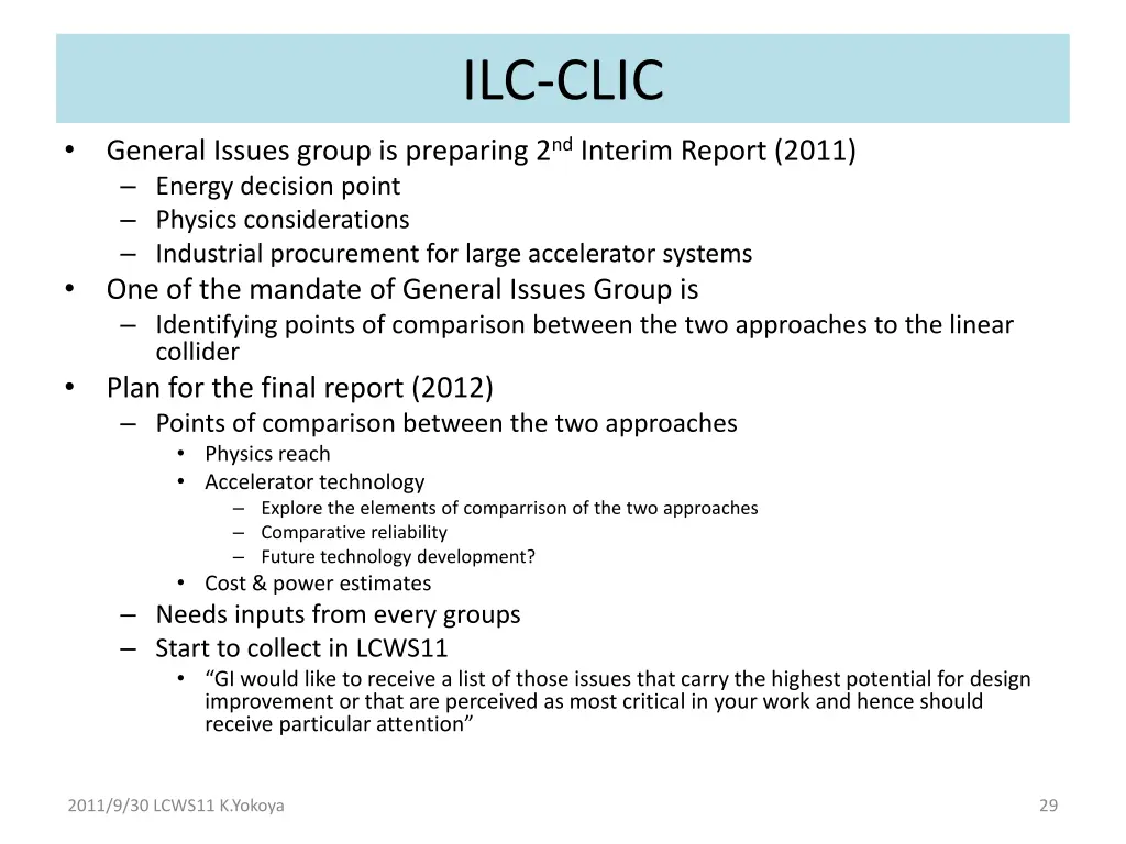 ilc clic