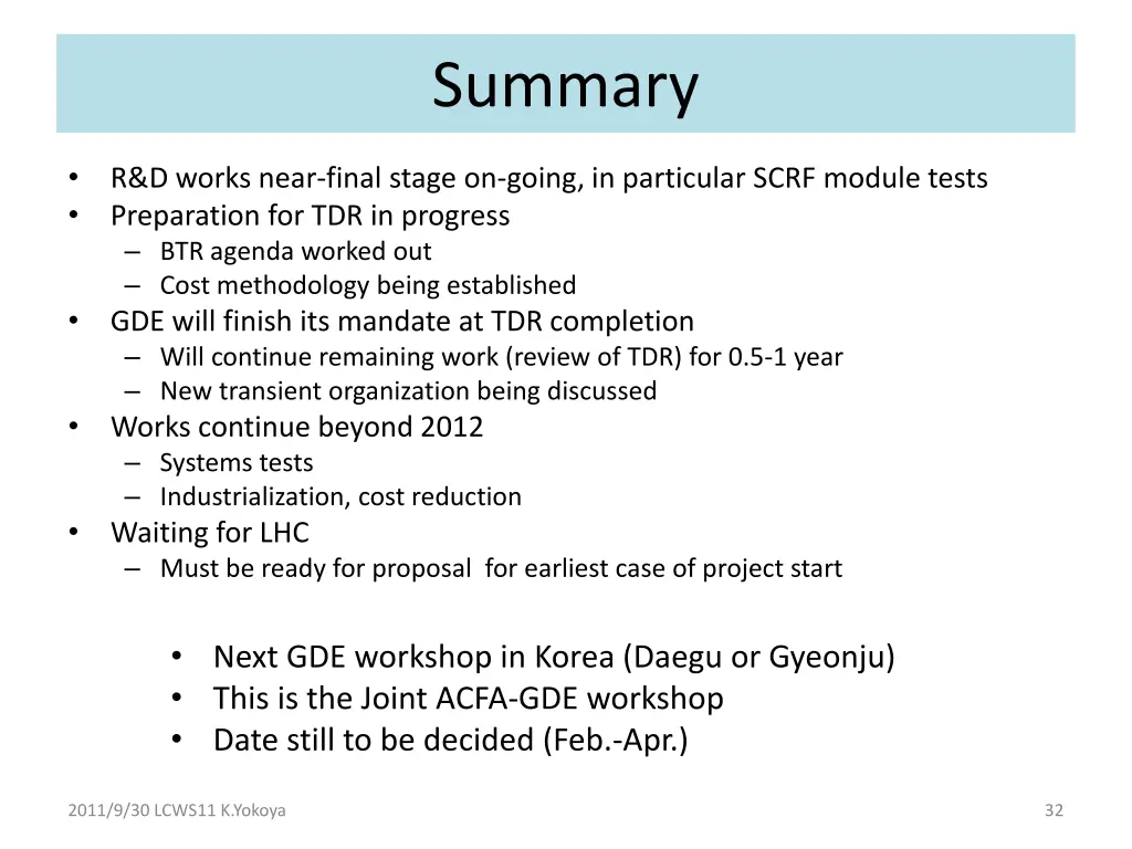 summary