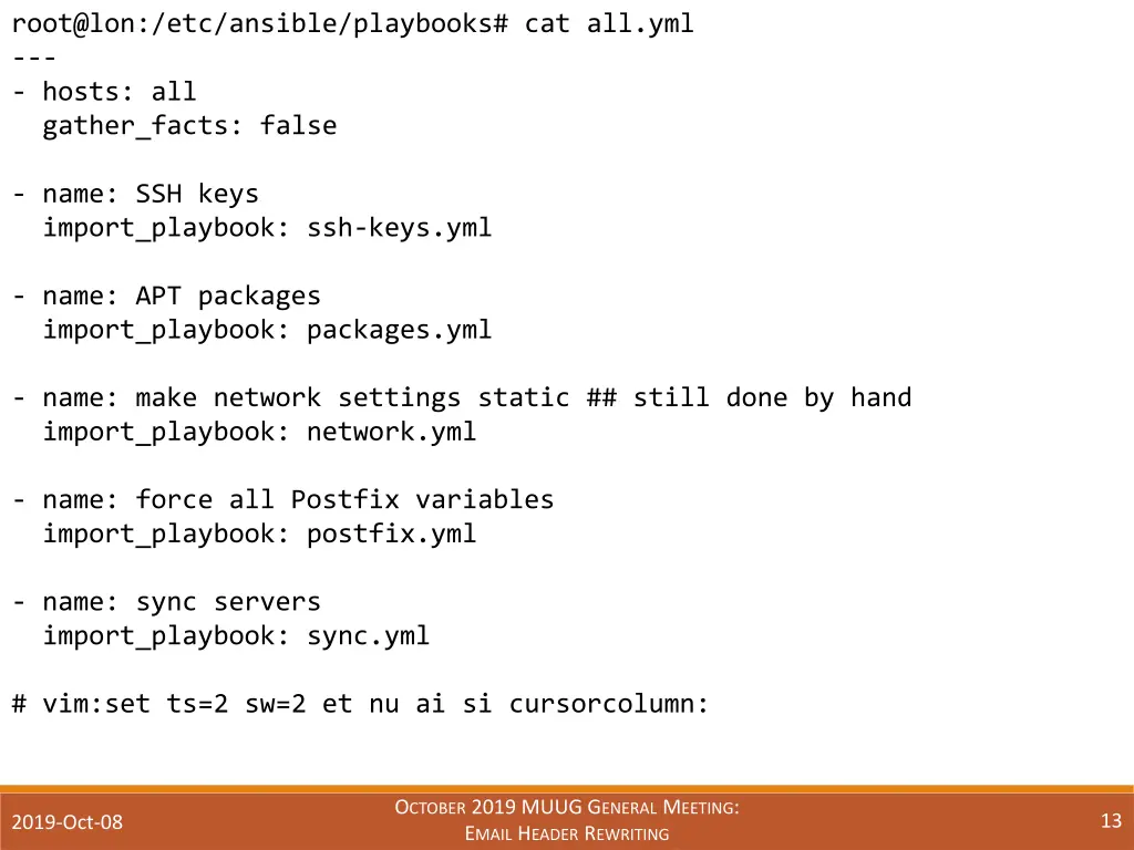 root@lon etc ansible playbooks cat all yml hosts 1