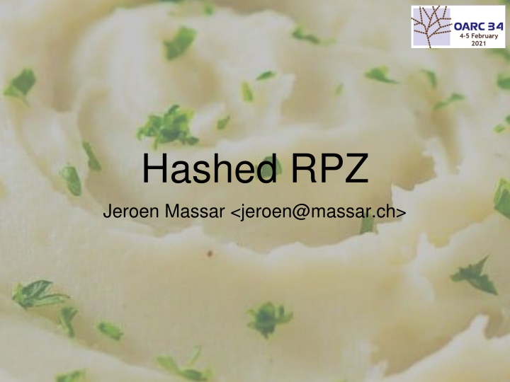 hashed rpz jeroen massar jeroen@massar ch