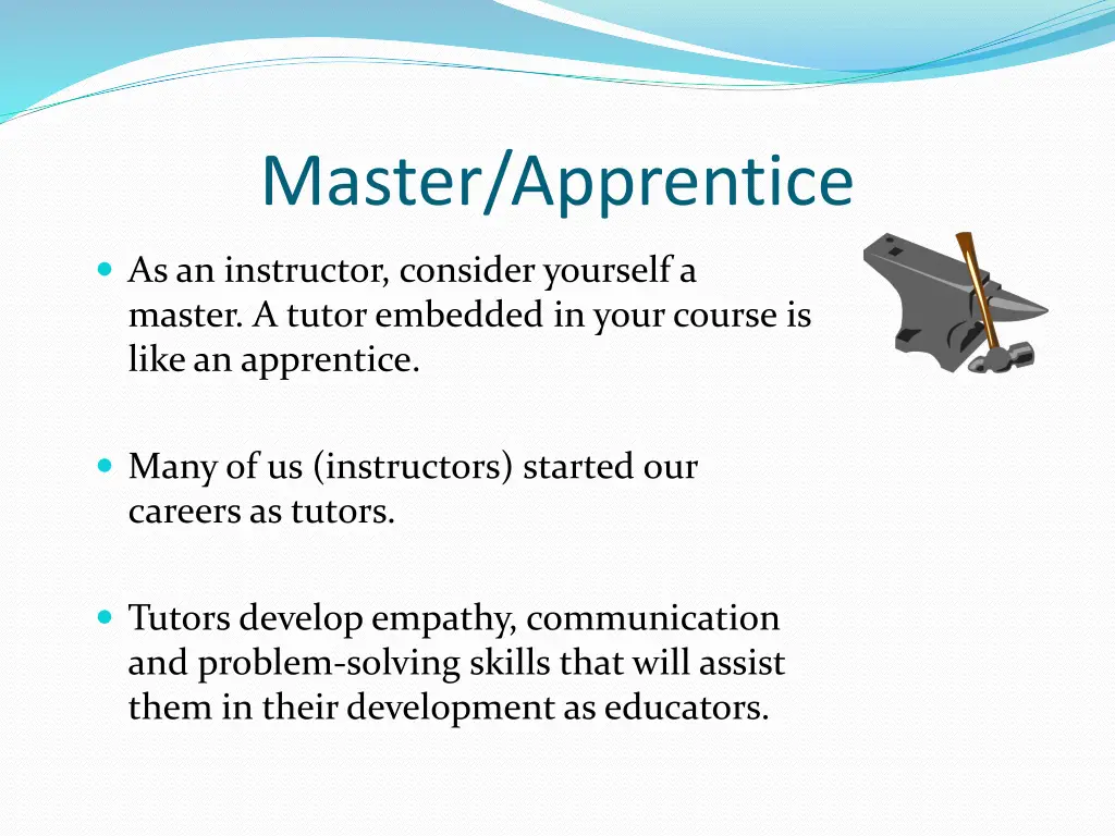 master apprentice