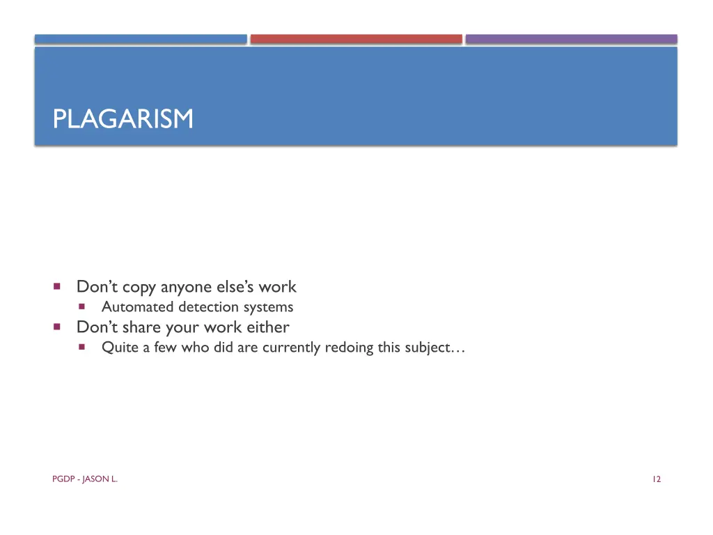 plagarism