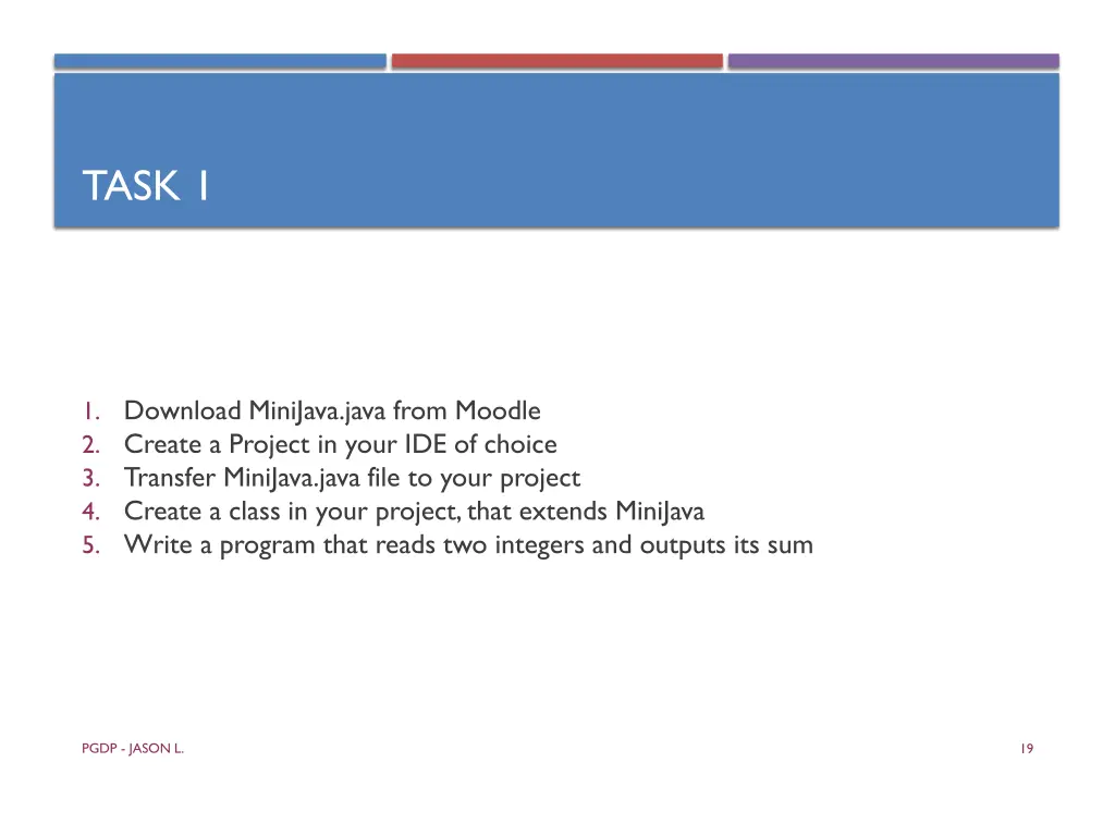 task 1