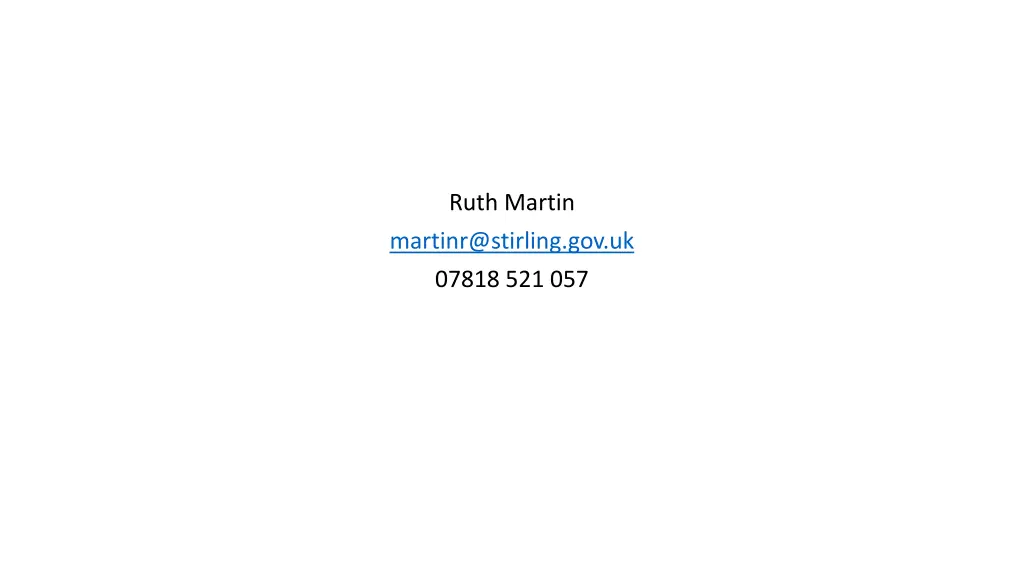 ruth martin