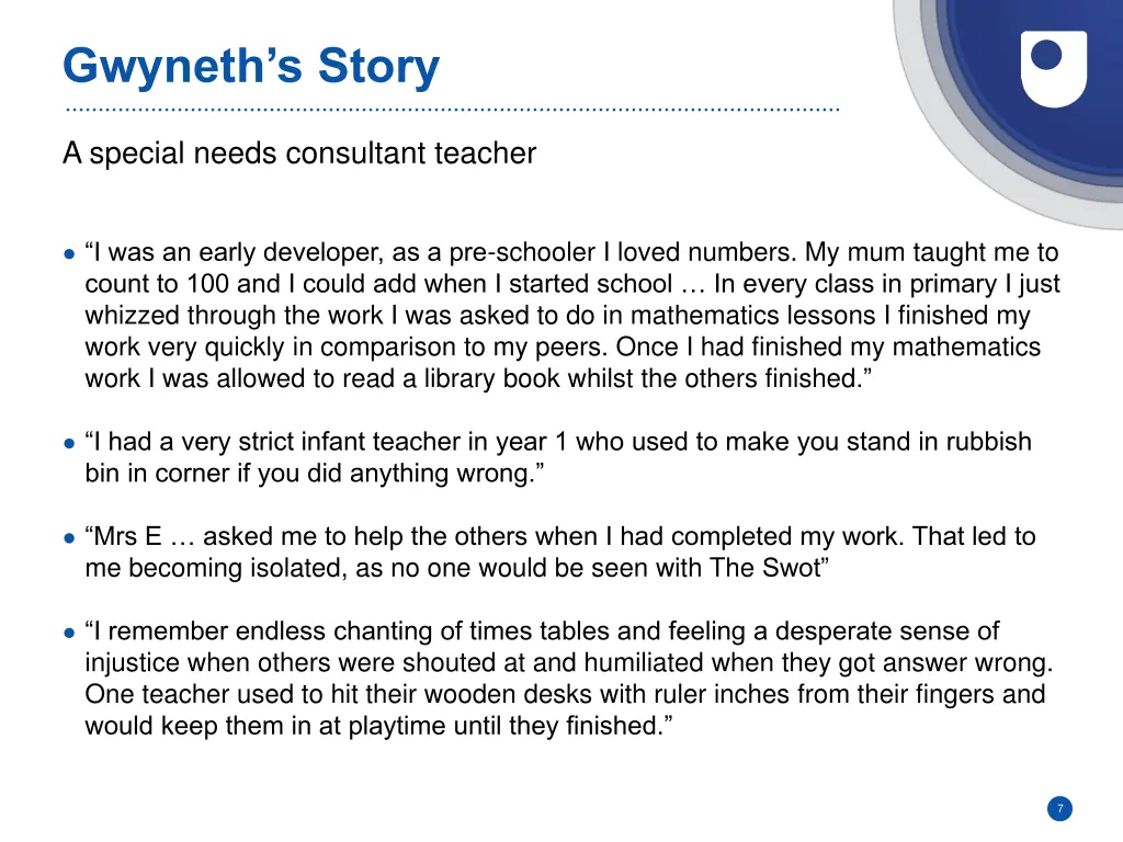 gwyneth s story