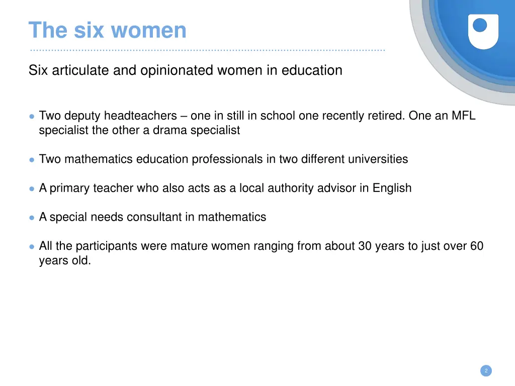 the six women