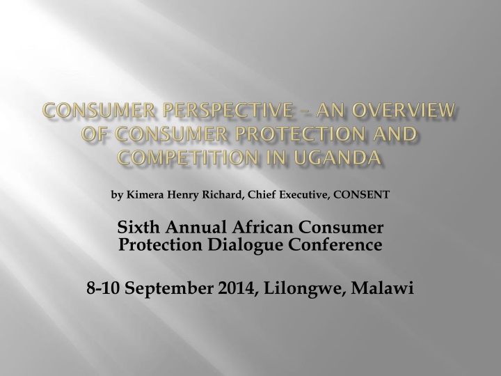 by kimera henry richard chief executive consent