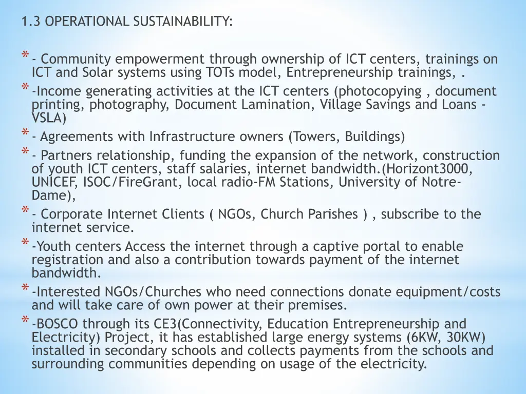 1 3 operational sustainability
