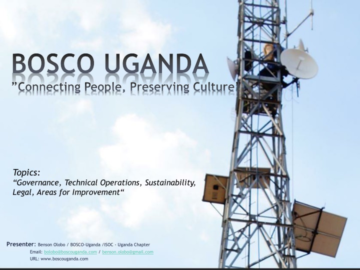 bosco uganda connecting people preserving culture