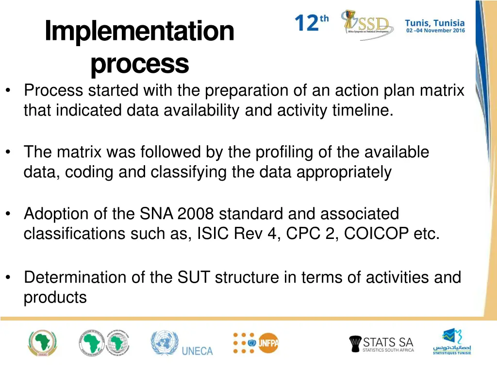 implementation process process started with