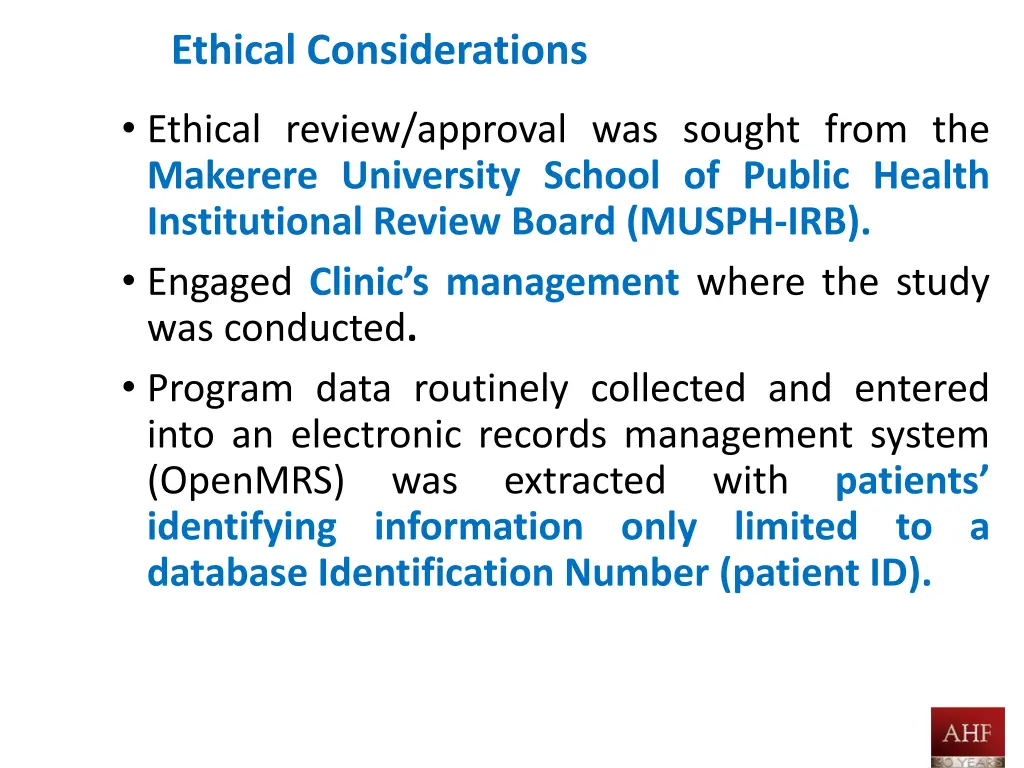 ethical considerations