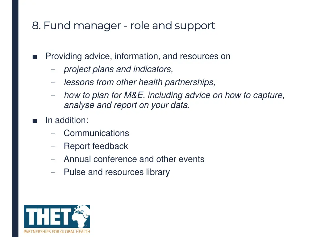8 8 fund fund manager manager role