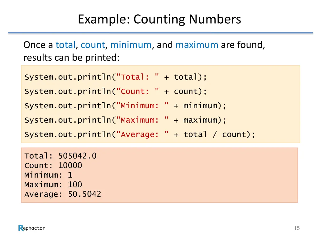 example counting numbers 2