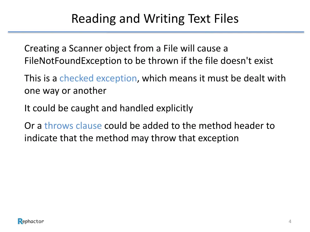 reading and writing text files 1