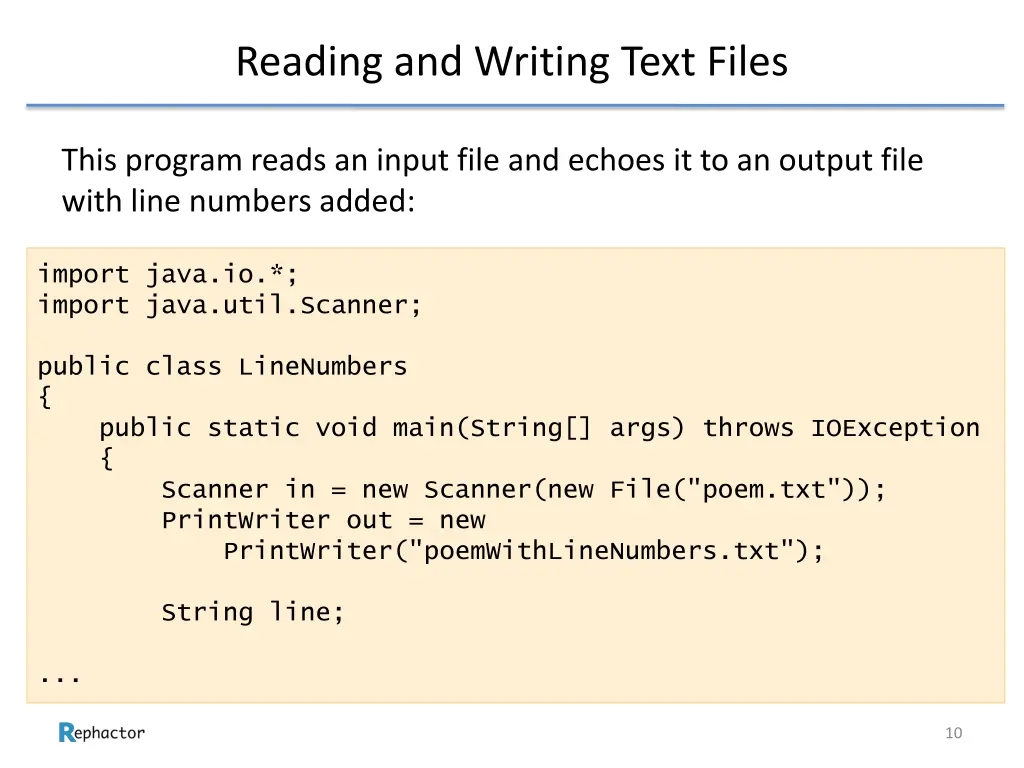 reading and writing text files 7