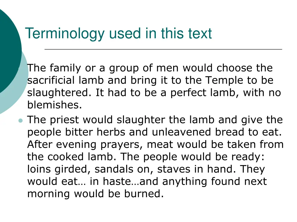 terminology used in this text 2