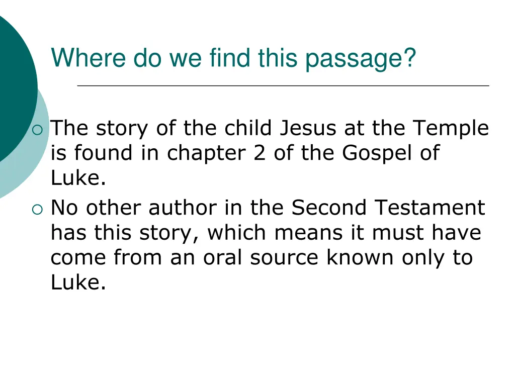 where do we find this passage