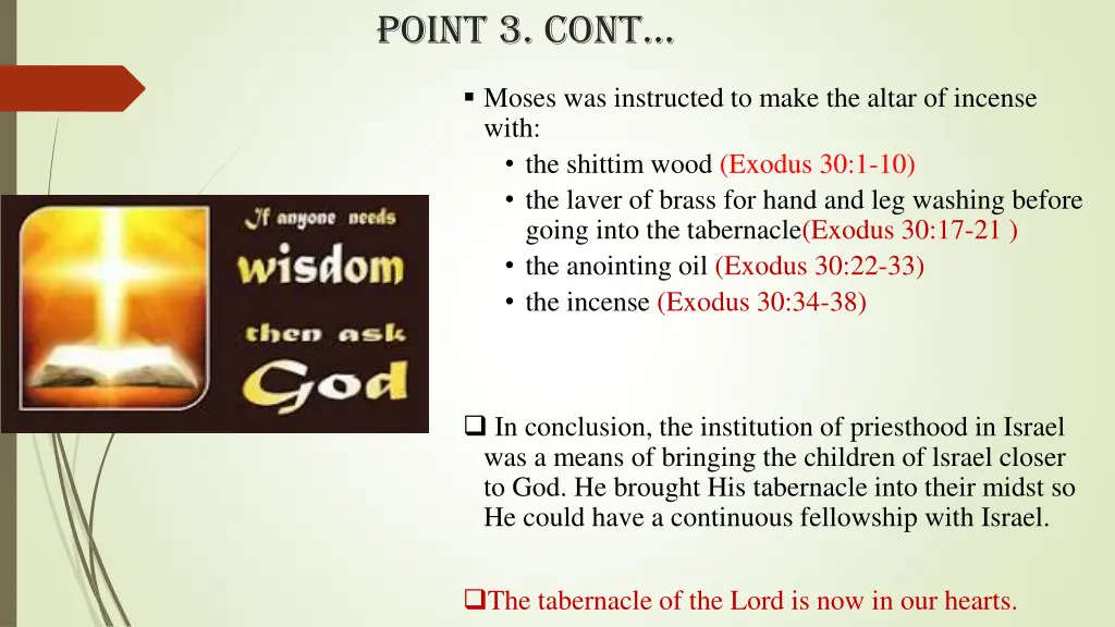 point 3 cont