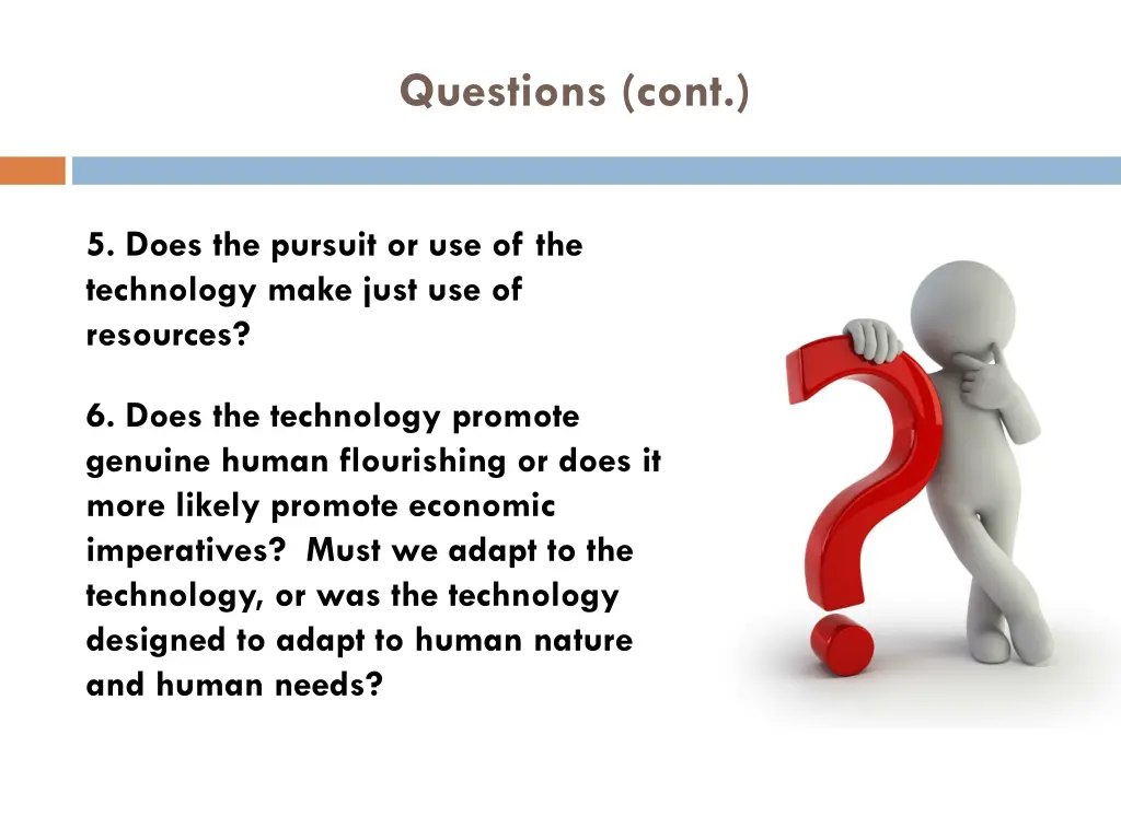 questions cont 1