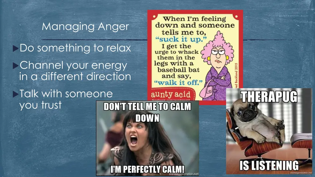 managing anger