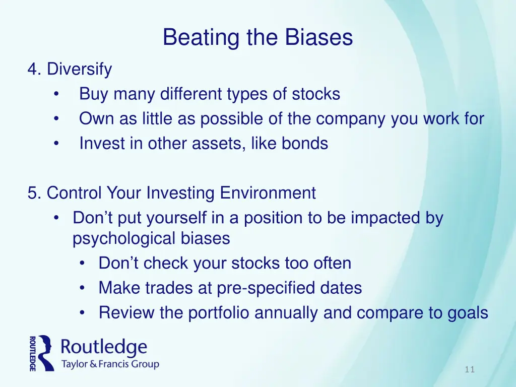 beating the biases 2