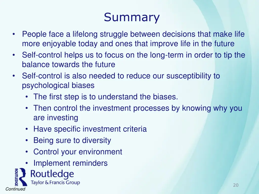 summary