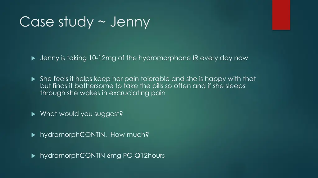 case study jenny 4