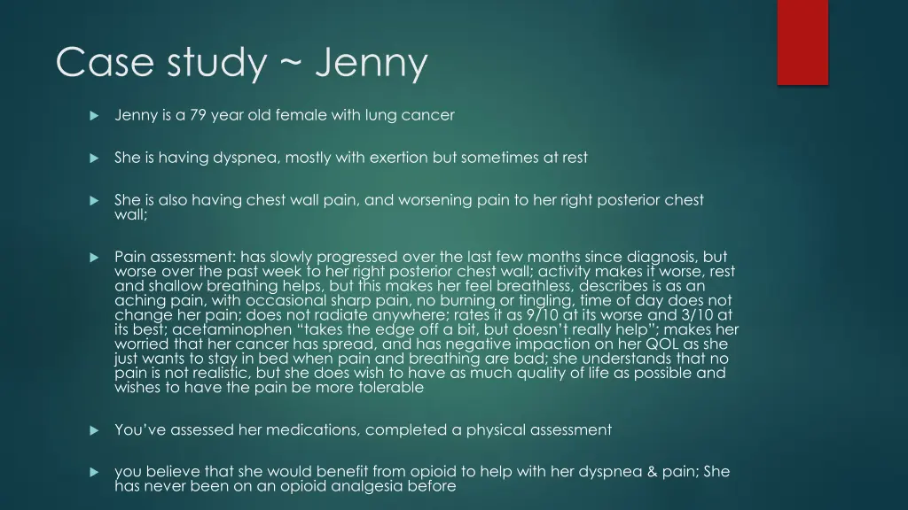 case study jenny
