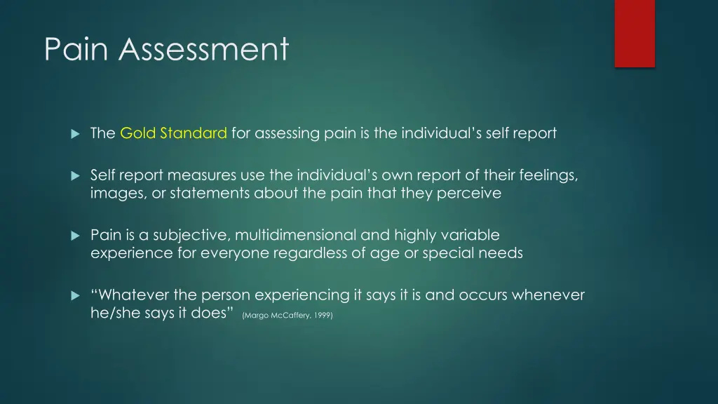 pain assessment 1