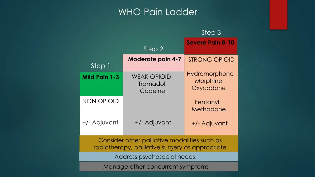who pain ladder
