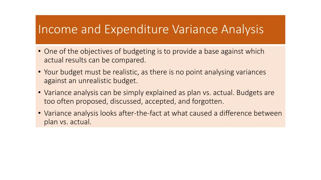 income and expenditure variance analysis 1
