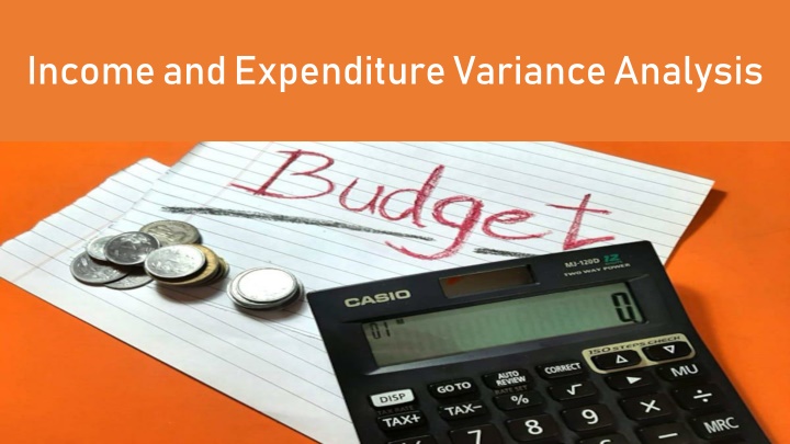 income and expenditure variance analysis