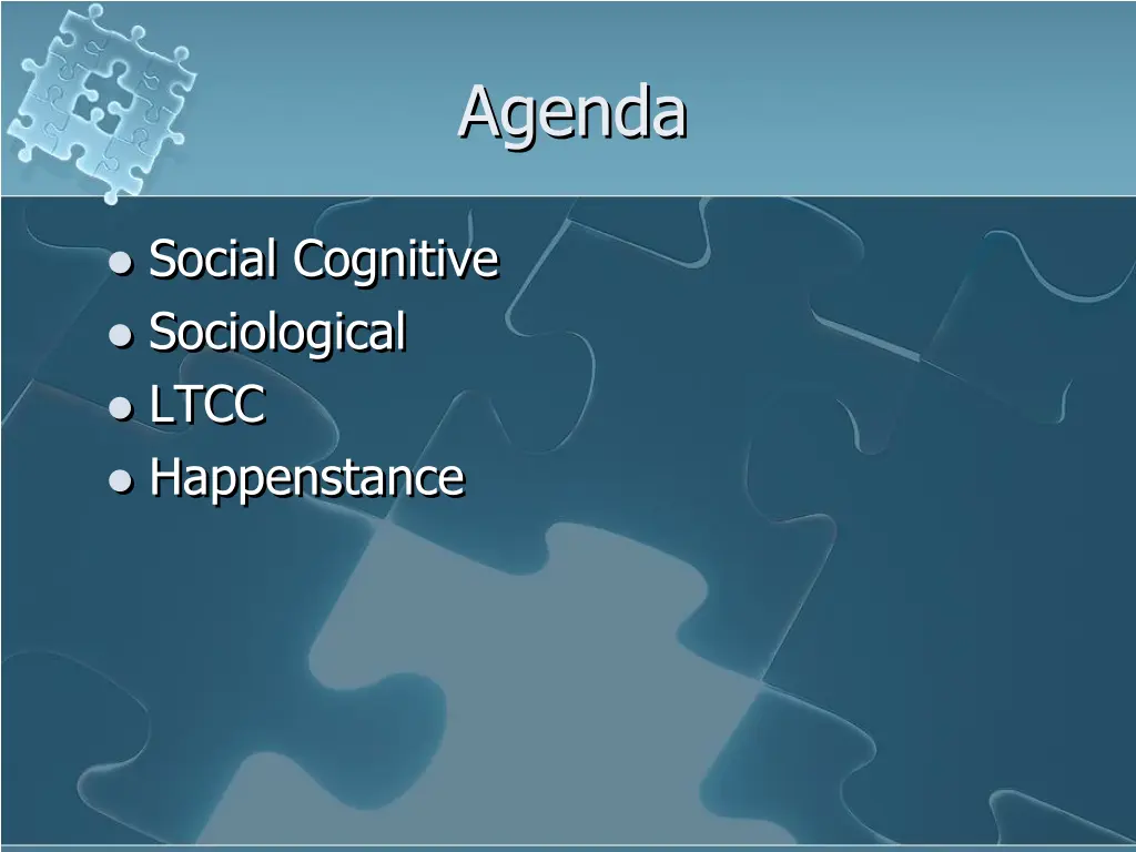 agenda