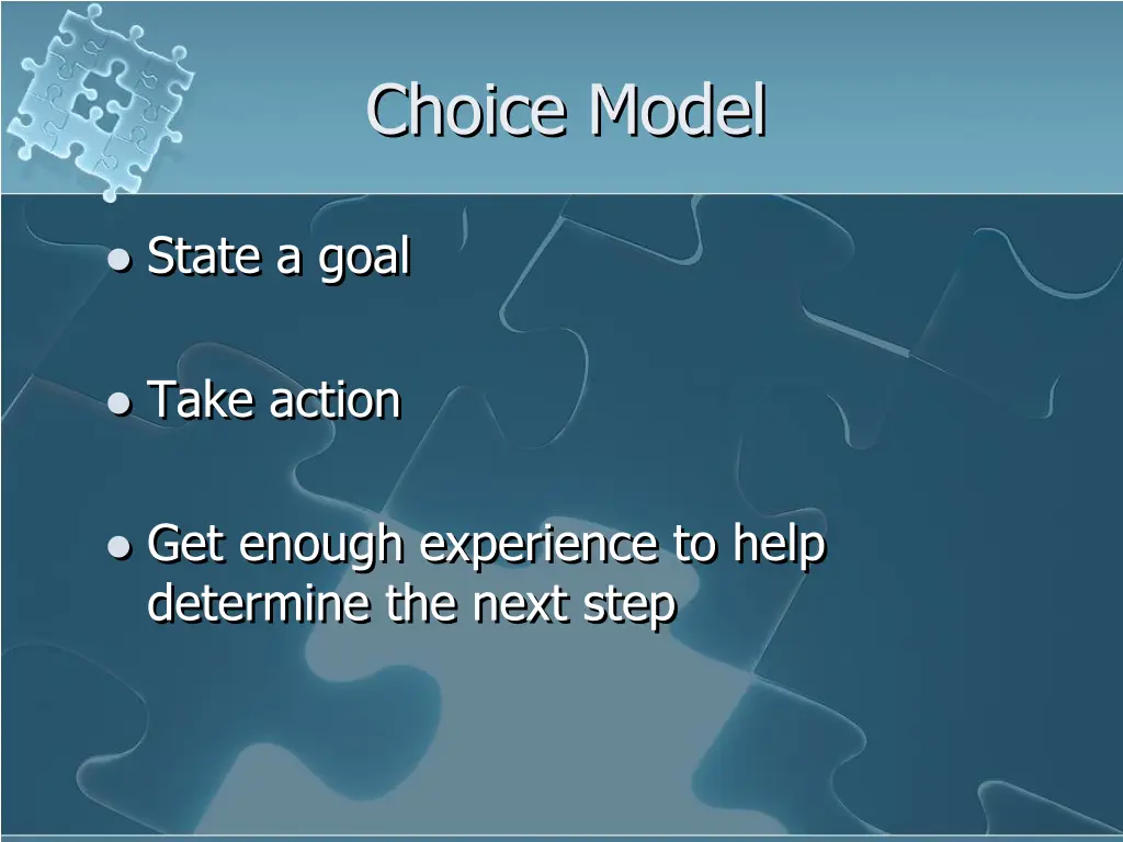 choice model