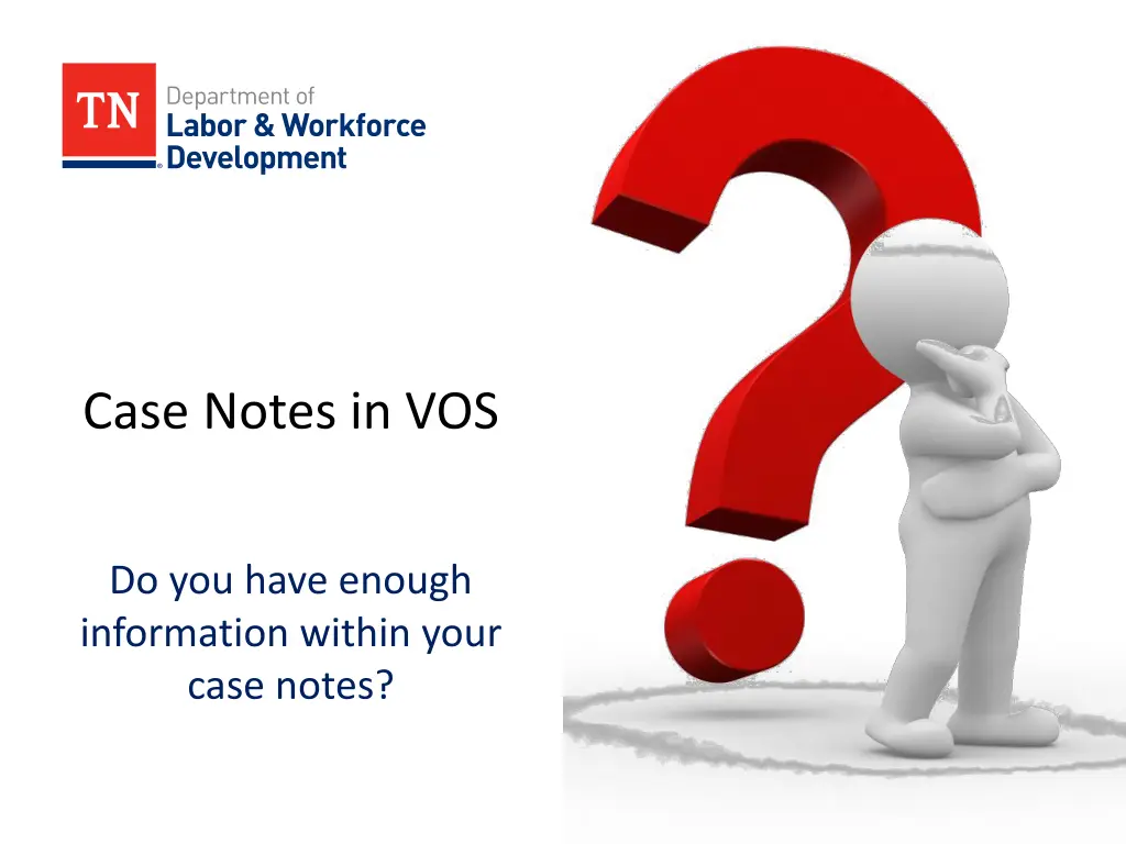case notes in vos 1