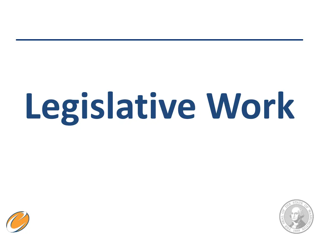 legislative work
