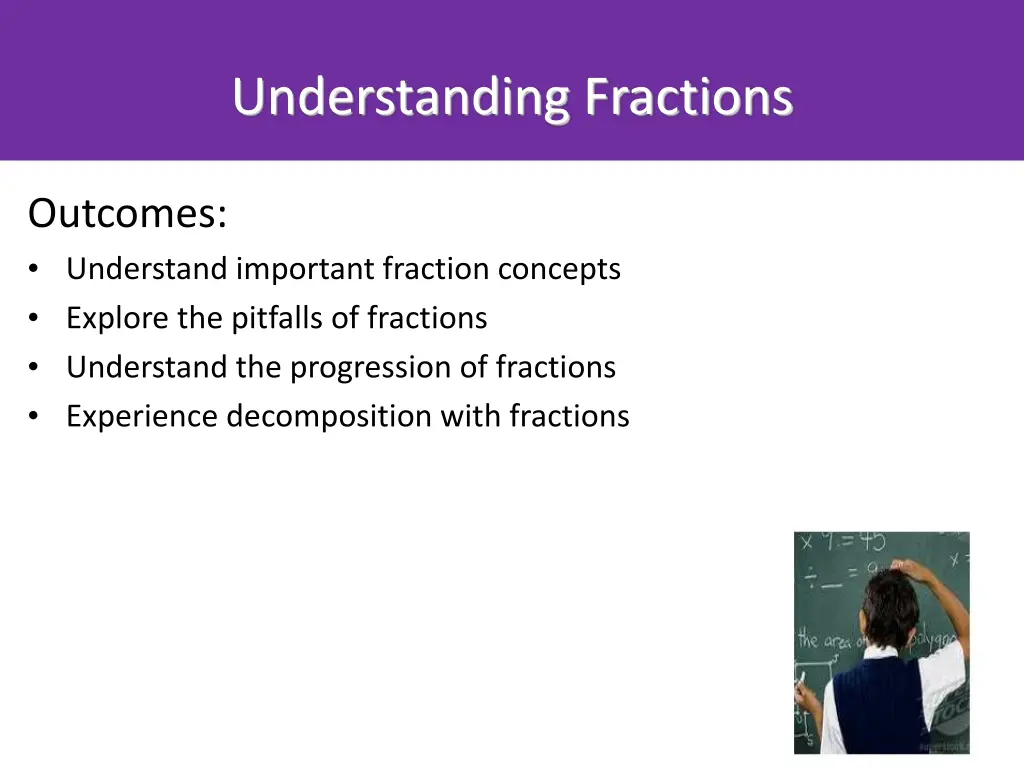 understanding fractions