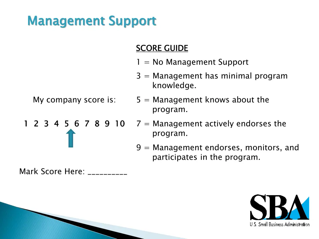 management support