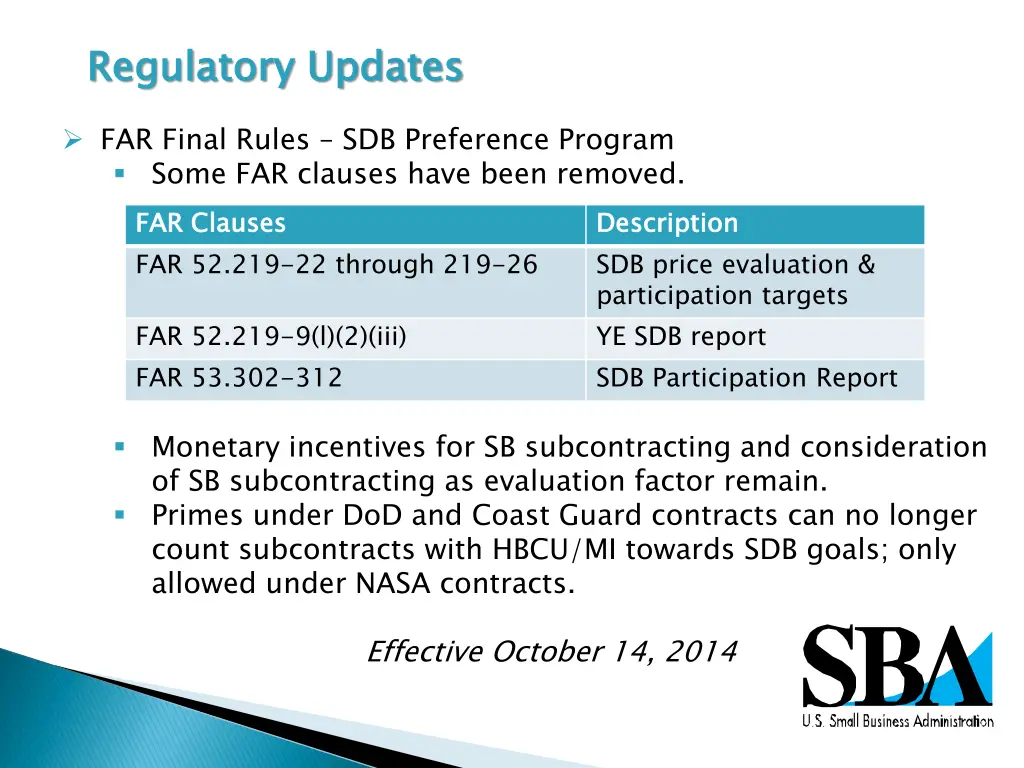 regulatory updates 1