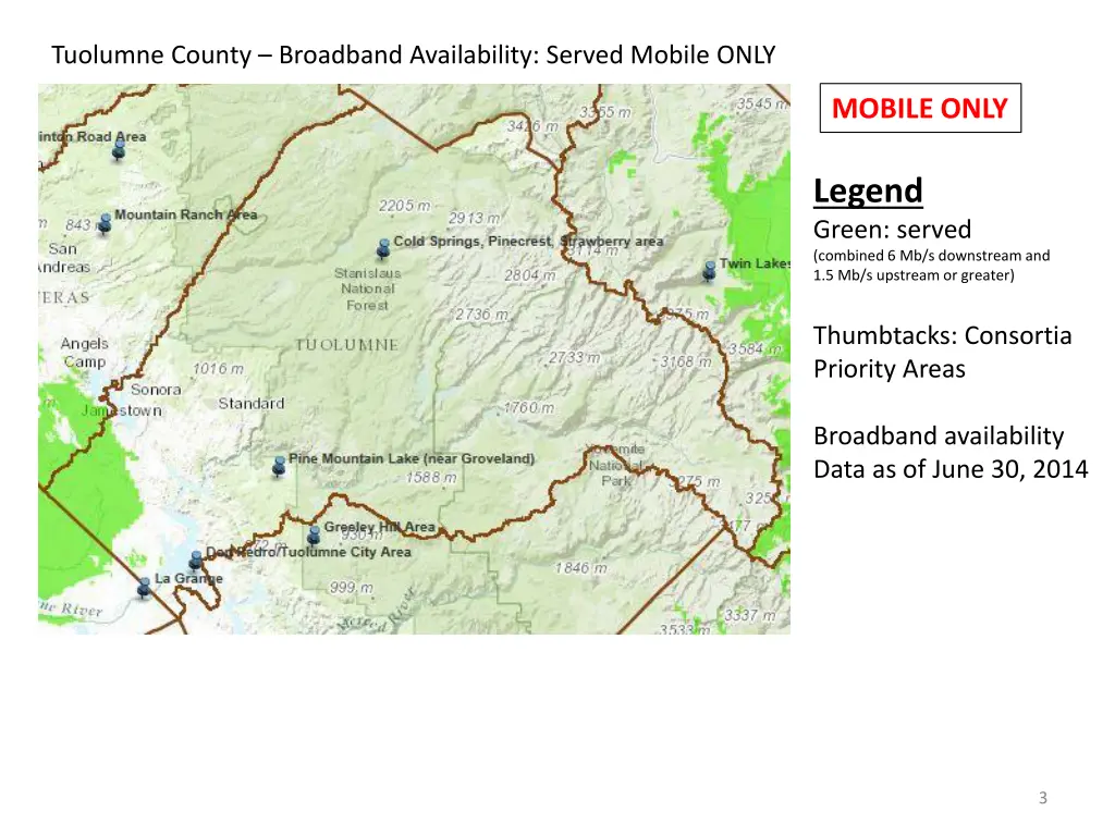 tuolumne county broadband availability served 2
