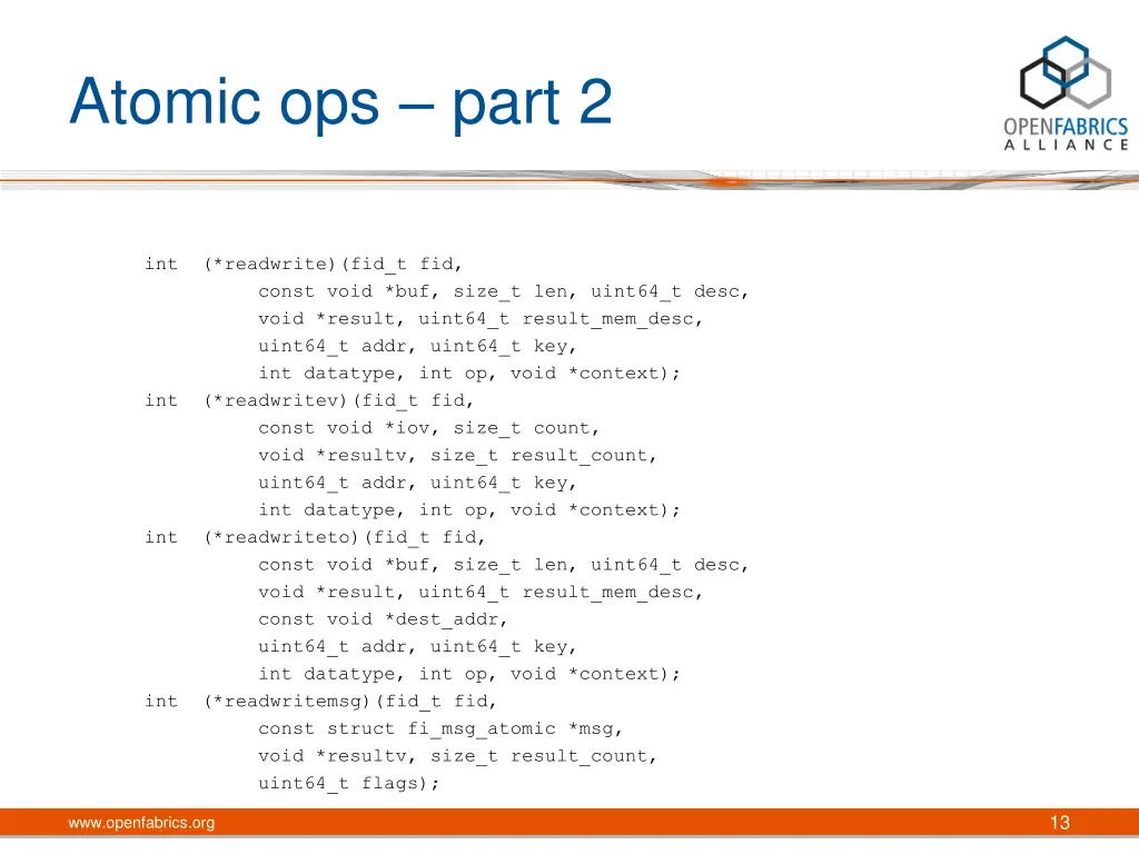 atomic ops part 2