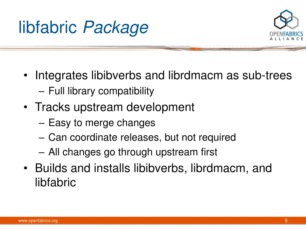 libfabric package