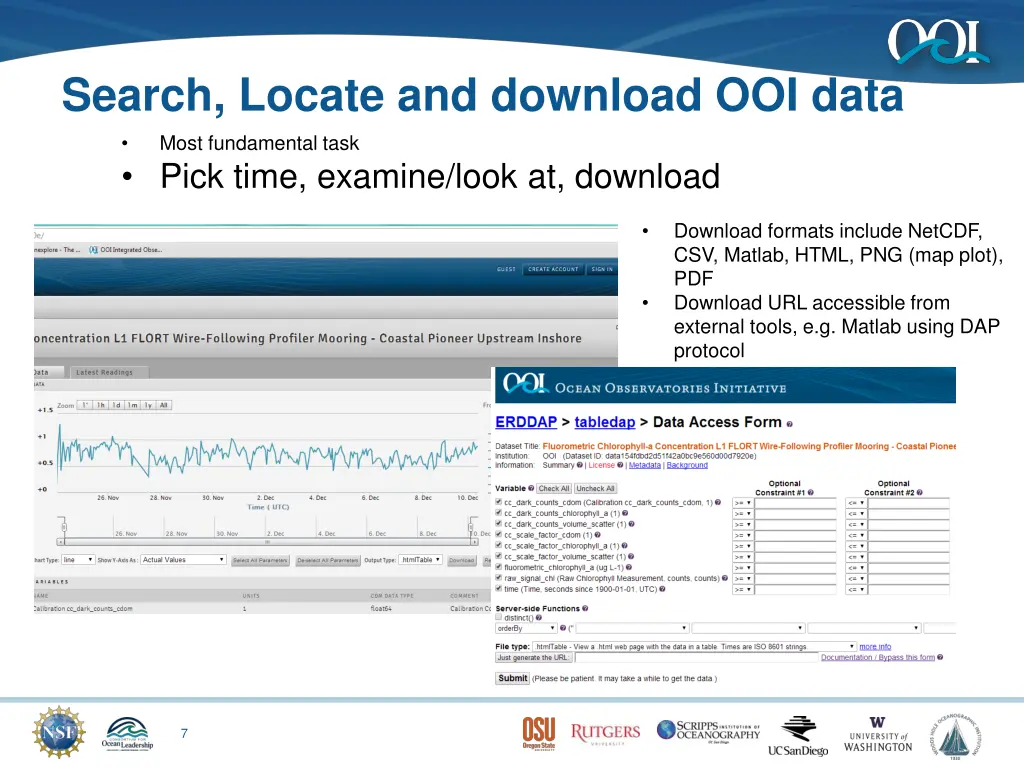 search locate and download ooi data most