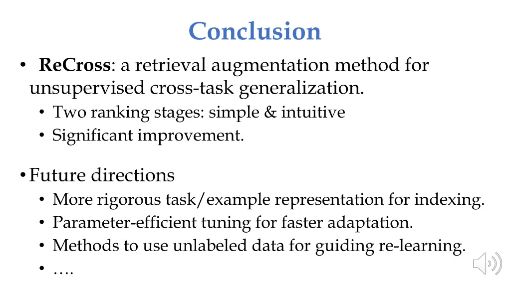 conclusion