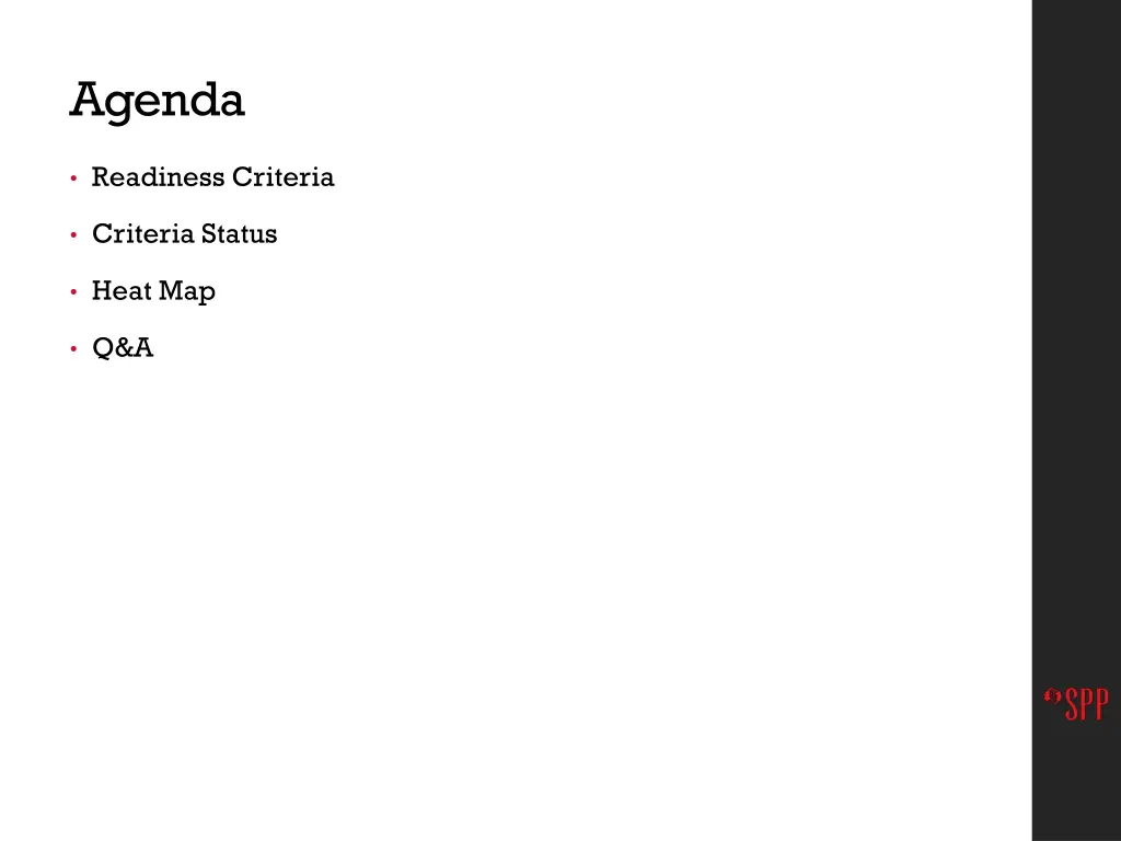 agenda