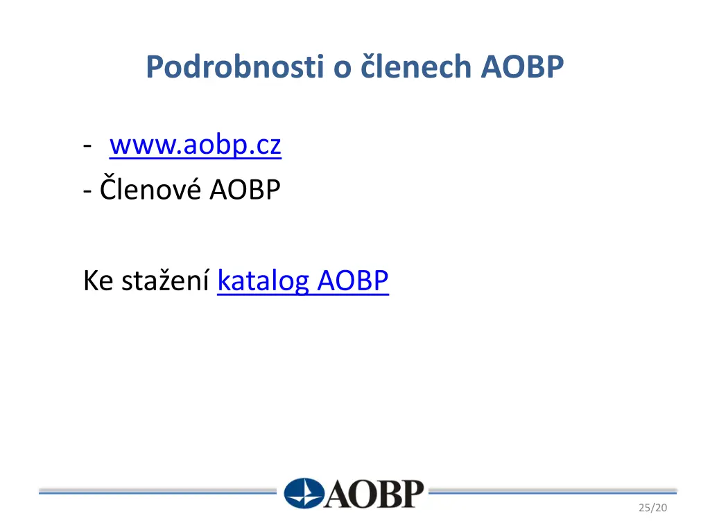 podrobnosti o lenech aobp