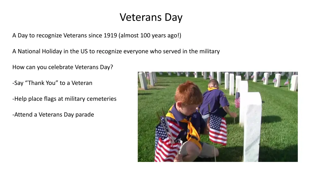 veterans day 1