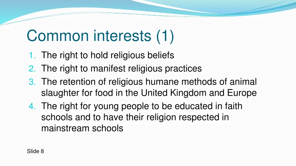 common interests 1