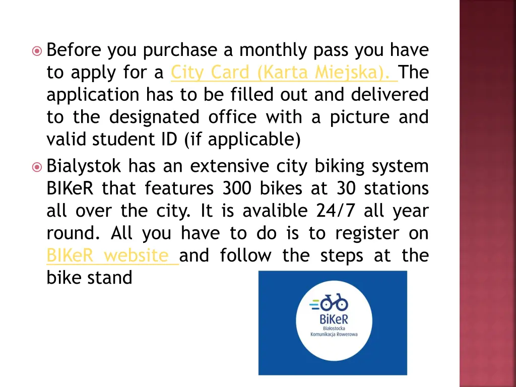 before you purchase a monthly pass you have